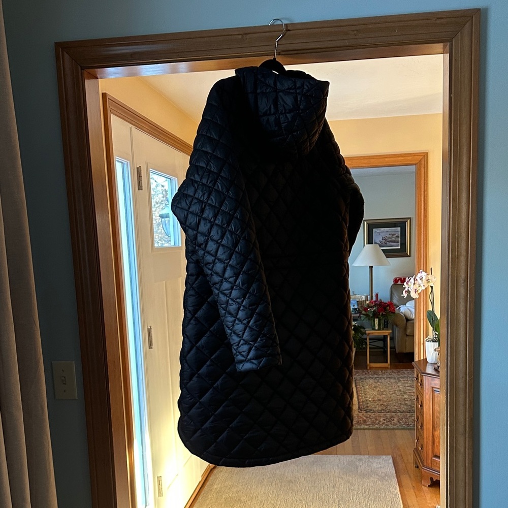 Black Athleta Hooded Jacket | XL - Picture 4 of 4